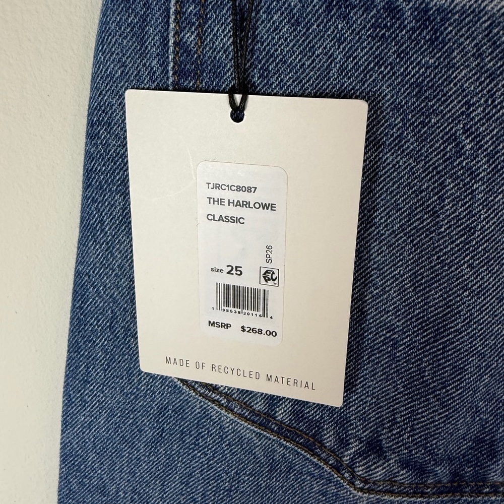 NWT JOE'S JEANS The Harlowe High Rise Wide Leg Jeans Classic Baggy - Picture 10 of 14